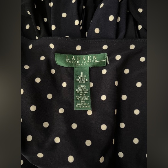 Lauren Ralph Lauren Women’s Mid Navy Blue Dress Size 8 - Picture 9 of 12